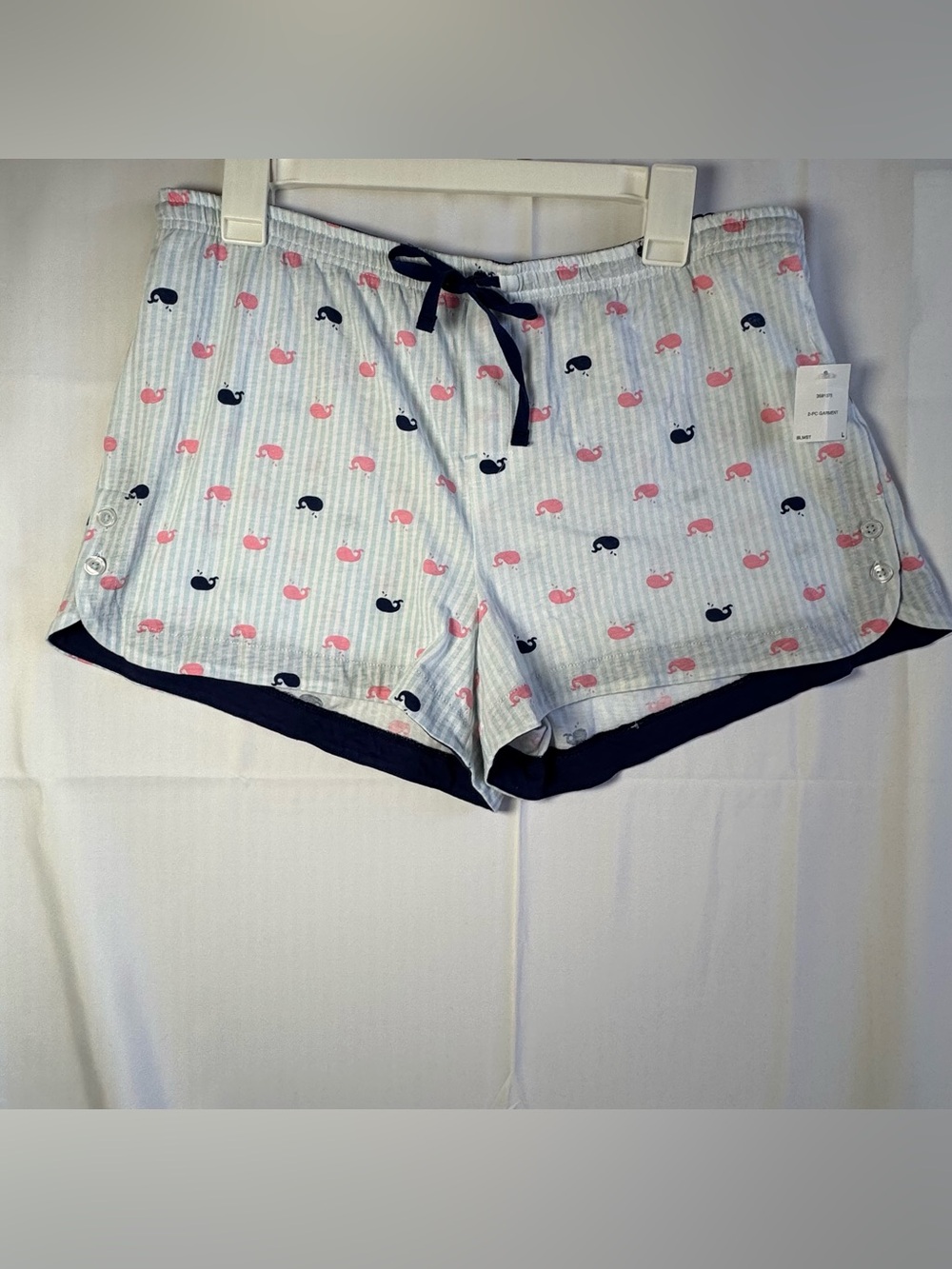 Jane and Bleecker Ladies’ Sleep Whale Shorts size L NWT